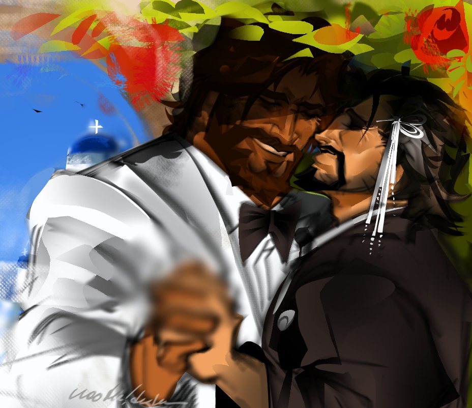 noodleddealer's tweet photo. Wedding day #yeehan https://t.co/pr3GowPR1k