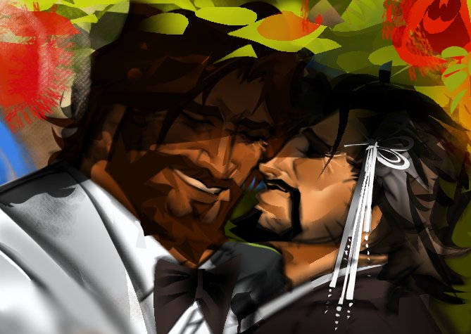 noodleddealer's tweet photo. Wedding day #yeehan https://t.co/pr3GowPR1k