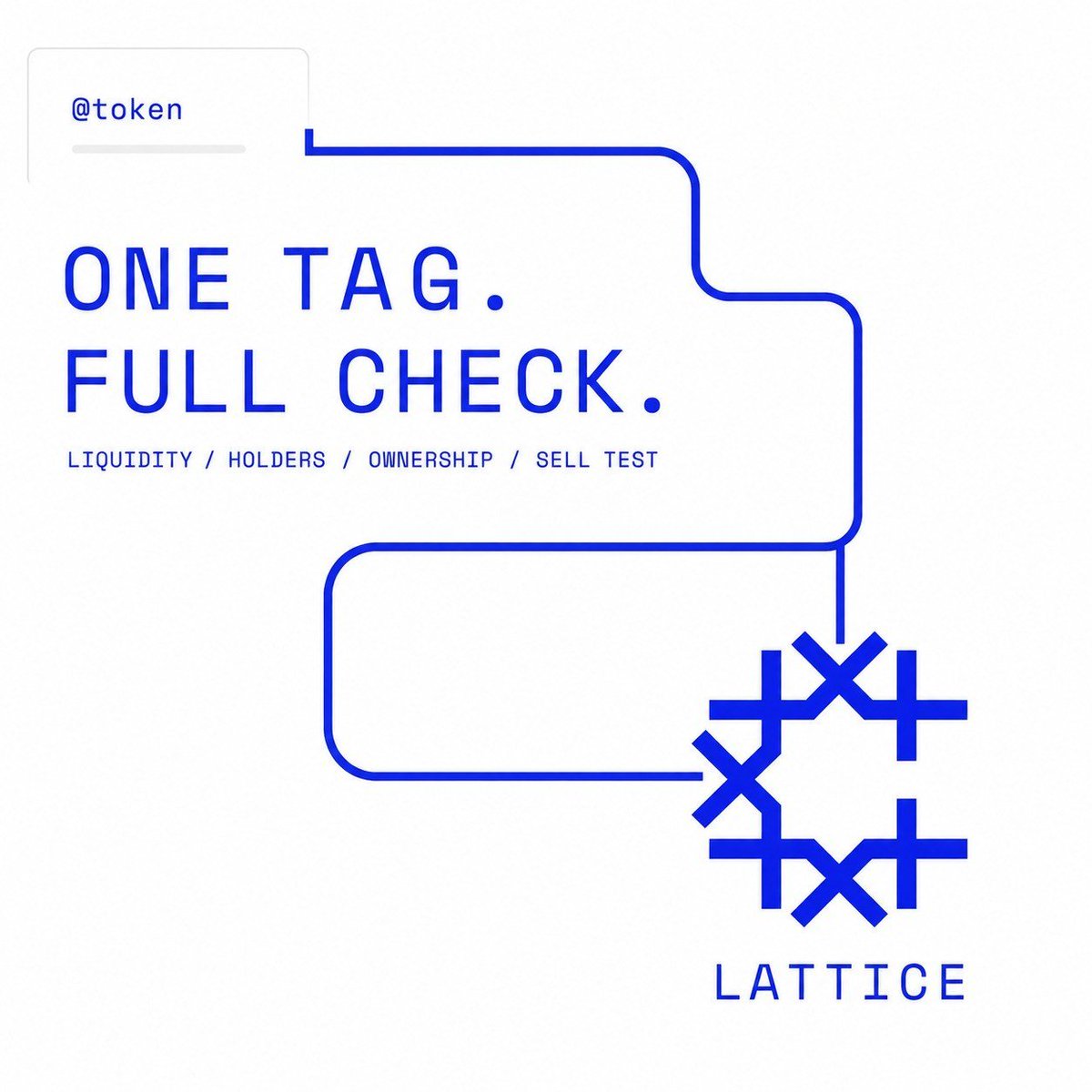 Latticeonhood's tweet photo. @RobinhoodApp A lot of new tokens claim their liquidity is locked, but you usually have to trust their word.

Lattice checks the blockchain to see if they are telling the truth. We give you a straightforward report on what the project actually did, not just what they promised in their marketing.

Join LATTICE PORTAL: https://t.co/zi9r13Y3jy