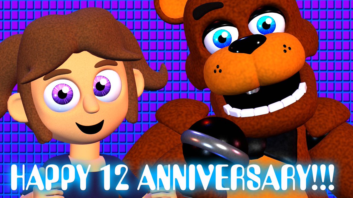 Weirado_'s tweet photo. Happy 12th Anniversary to FNaF 

From Lacey https://t.co/Gul69UYCjJ