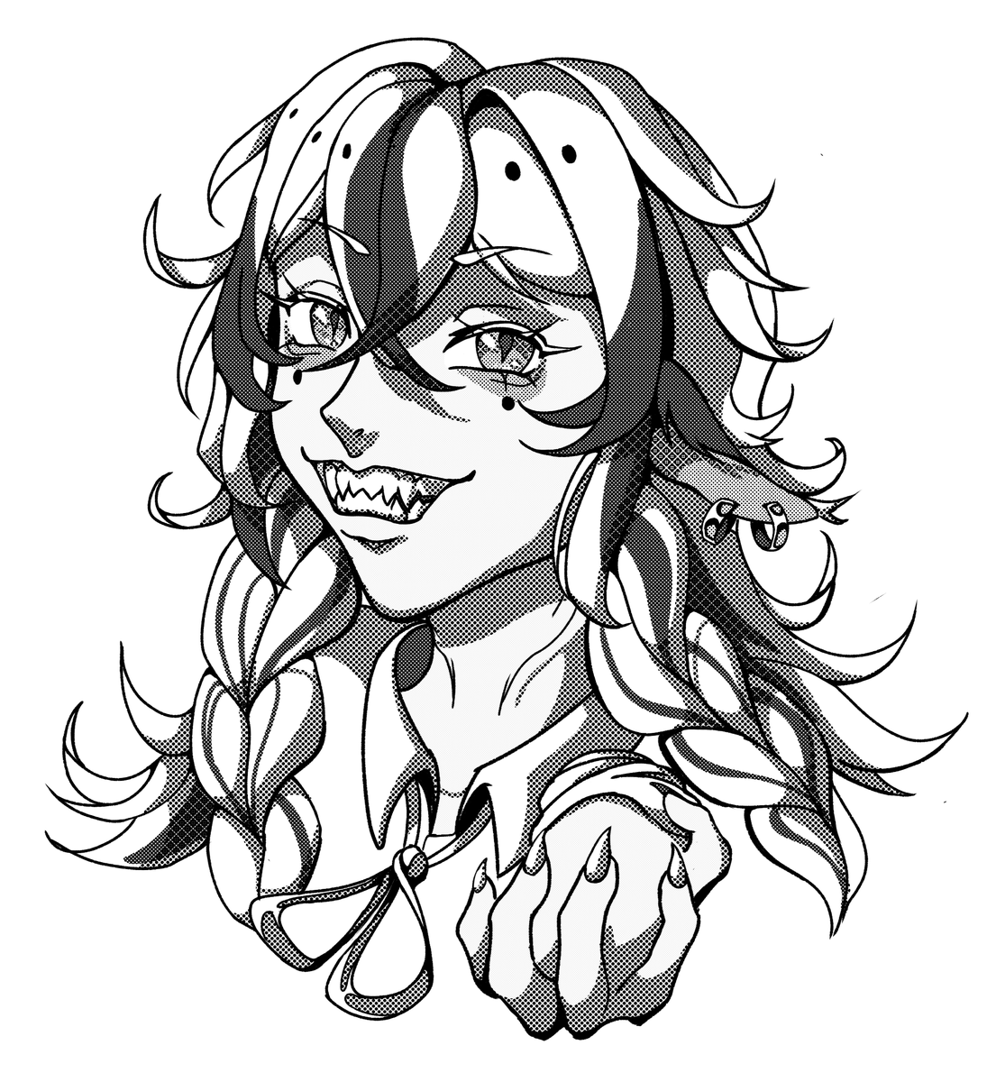YeMagicalWizard's tweet photo. Very screentones very cool 👍
(Artfight attack no.idk on Kaiirose!!)
#art https://t.co/VjZqizEpWH