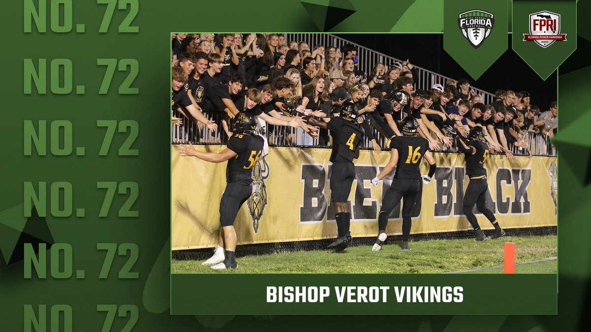 FlaHSFootball's tweet photo. Bishop Verot has enough returning talent to win District 3A-13, but the offense has major questions to answer. 🏈

Ayden Gonzalez, Robenson Duclona and Jy German lead the returning core as a rebuilt backfield and difficult schedule test the Vikings’ ceiling. 👀

COUNTDOWN TO KICKOFF: No. 72 Bishop Verot Vikings

🔗 https://t.co/7ZFDSI8EIm

#flhsfb #BishopVerot #FortMyers @BishopVerotFB @VerotFB_Recruit @BishopVerot @AydenG_27 @duclonarobi @JydenGerman8 @ConnorPierre23 @showtimedee____ @FHS7v7A @FHS7v7ACollLink @HSFBamerica @MikeReno65 @chrislyke @NFHSFBBLITZ @Dwight_XOS @PatB5153 @PrepRedzoneFL @RealNews102 @LawrenceBl83397 @CenFLAPreps @HSSportsFL @offsidepreps @H2_Recruiting @football305407 @bighitslive @MISTER_F00TBALL @Prep_Gridiron @Top25PublicHSFB @Andy_Villamarzo @Benjamin_Report @EvanMPLepak @flsportsscene @VJPortell @RojasTalksTampa