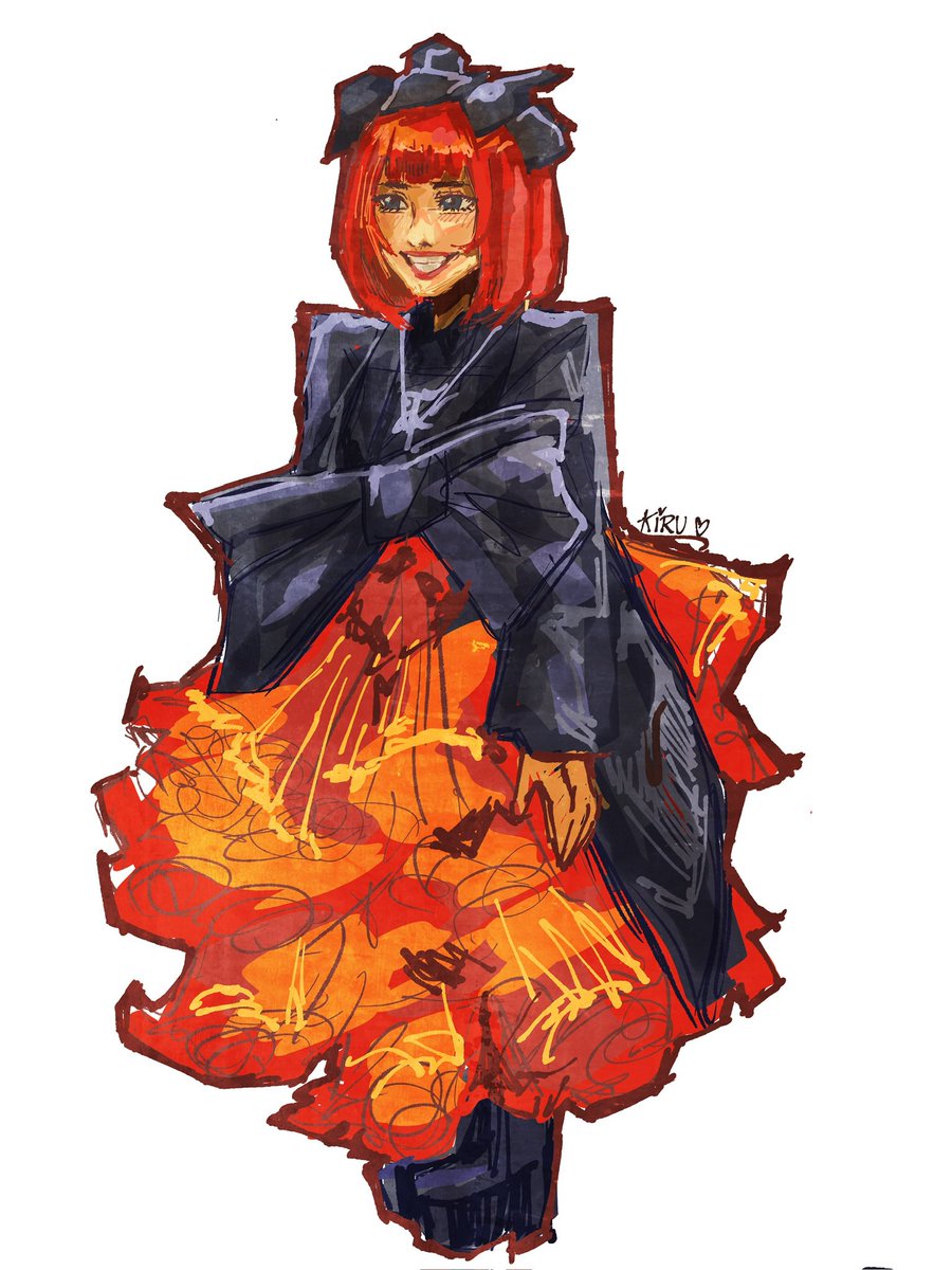 kirumeshi's tweet photo. doodle n color practice https://t.co/RLB61RPJZa