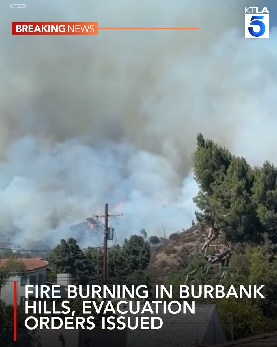 KTLA's tweet photo. The DeBell Golf Club and Castaway Restaurant have been evacuated.  

Read more: https://t.co/G2bW6OKmNx https://t.co/Z8FxqTqvGB