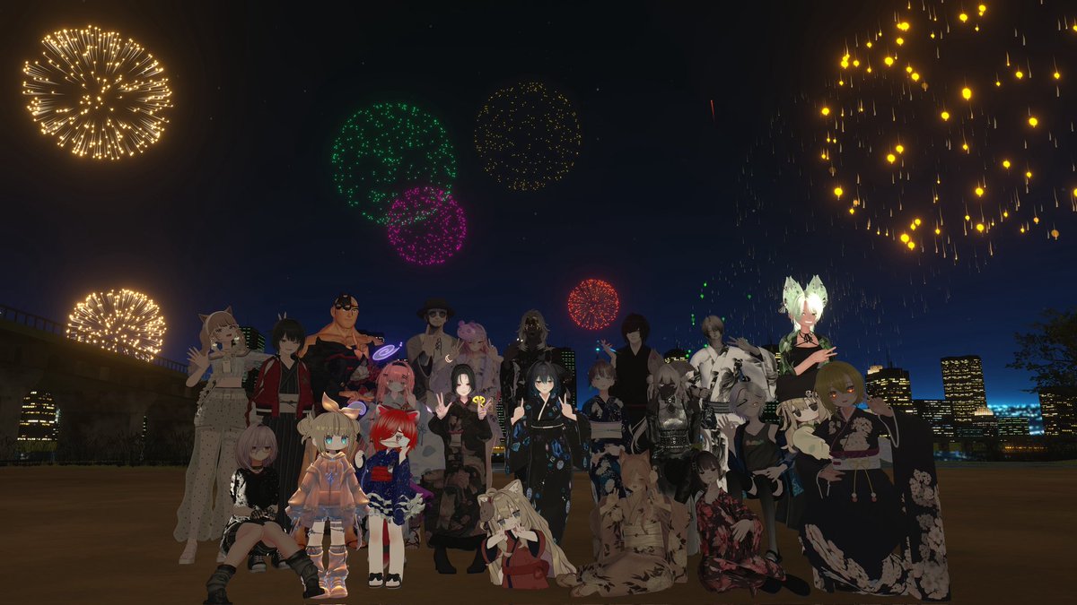kikuzumo's tweet photo. 夏祭り🎇 https://t.co/KJYPLTFZhA
