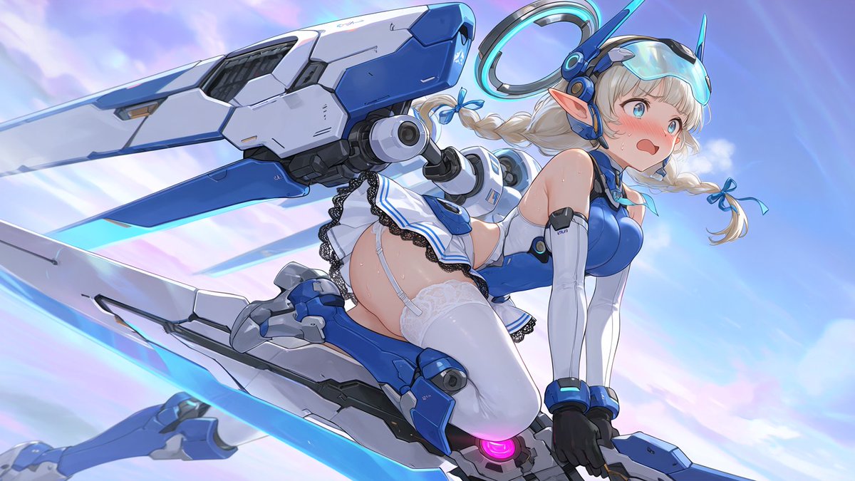 morisova000's tweet photo. エルフちゃん、飛行訓練NGシーン
それっぽいものを掲載します
指導、完了?

#aiイラスト
#PixAI
#メカ娘 https://t.co/DO3uWu5elb