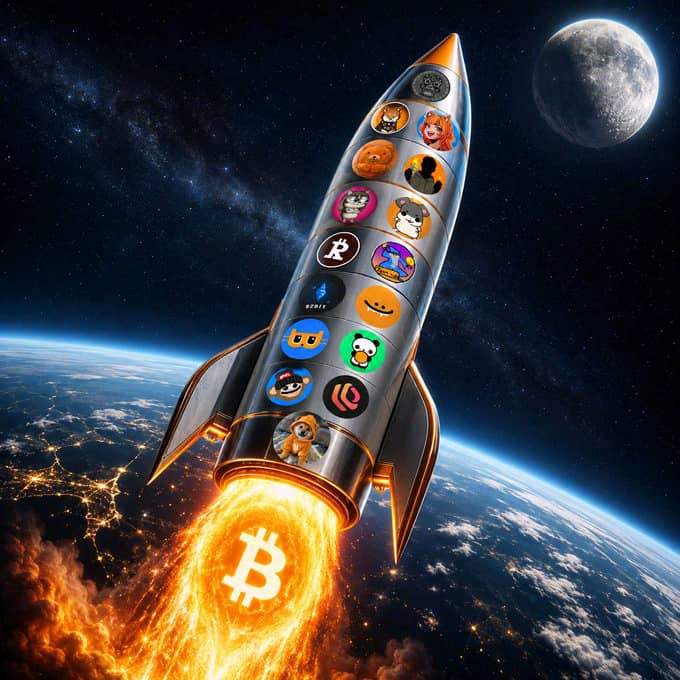 CryptoThro's tweet photo. The moon's closer than it looks. 
#memecoins #crypto https://t.co/a6SxJwlBoj