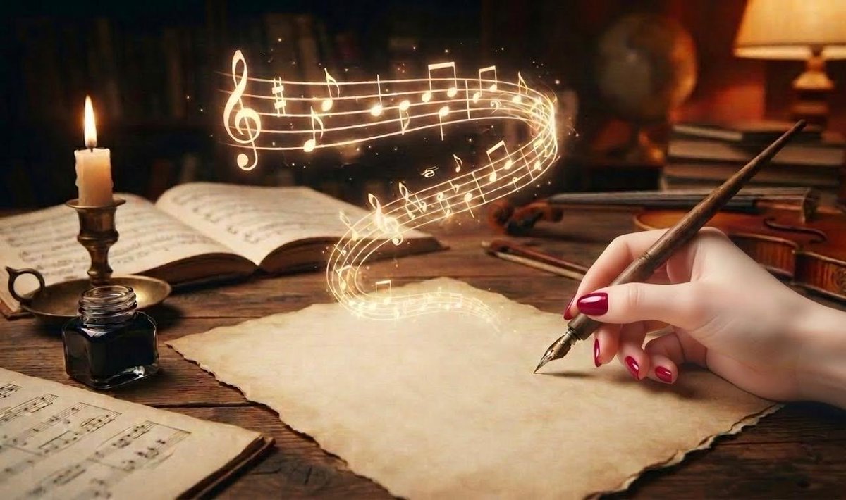 Ahlam____00's tweet photo. مجرد إحساس تتناغم معه أبجديات الحروف لتشكل وتعزف لحنًا موسيقيًا .. ✍🏻 https://t.co/houJj1EfKR