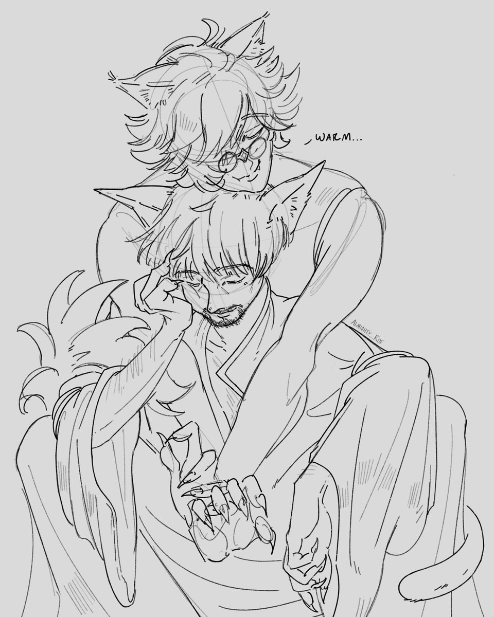 almighty_roee's tweet photo. Happy international cat day with Qifrey and Olruggio 😼 A little sketch

#witchhatelier #orufrey #qiolru https://t.co/c0rJDLLX0w