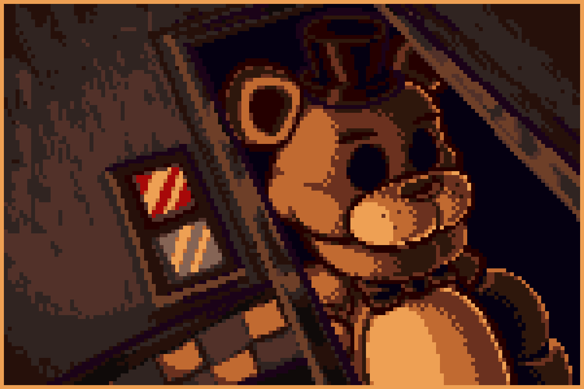 spergatito_'s tweet photo. 12 years of fnaf
[pixelart] https://t.co/9vAelVOrzN