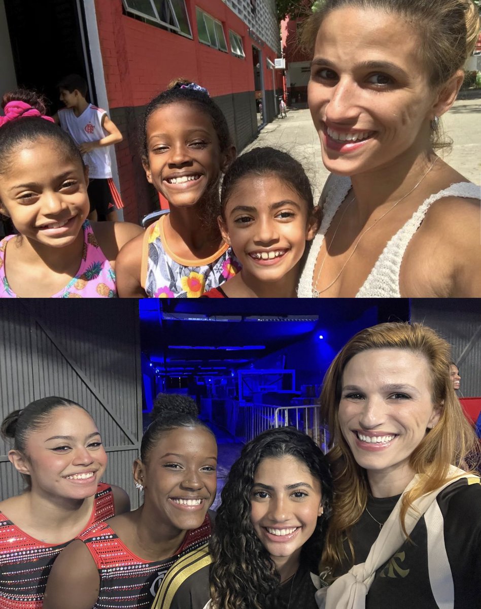 TimeFlamengo's tweet photo. 2019 ➡️ 2026

A recriação dessa foto é singular. São sonhos sendo realizados com suor e muito trabalho. 

É sobre ter referências por perto. Jade é inspiração. 

É sobre pertencimento. Sobre DNA. É sobre a ginástica artística rubro-negra. Certas coisas são geracionais... ❤️🖤

#FlaGinástica