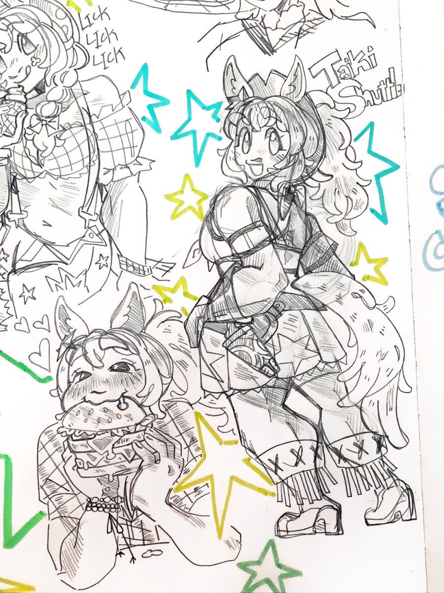 OrannotOren's tweet photo. Taiki shuttle with her big ah calves and her wide ah shoulders https://t.co/2X1XGrmShb