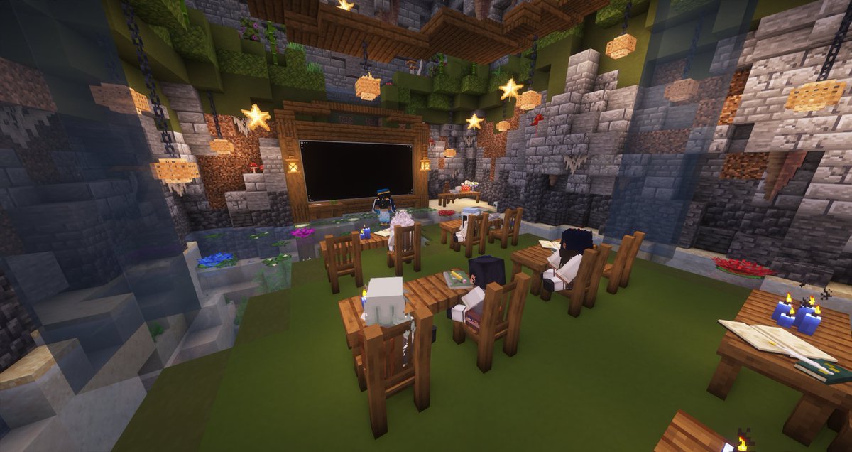 equinoxsmp_'s tweet photo. Hoje as aulas de Especialidade Iniciais começaram! Nossos alunos estavam bem ansiosos... 👀 #EquinoxSMP https://t.co/LdxsO7DNdO