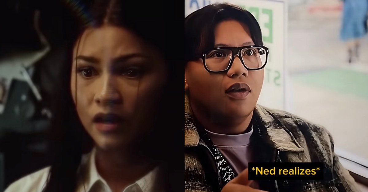 hayasaka_aryan's tweet photo. Zendaya got another boyfriend and told Peter that she didn’t love him while his real nigga Ned never got another best friend and immediately remembered him.

Makes you think https://t.co/sTyqmTCqyR