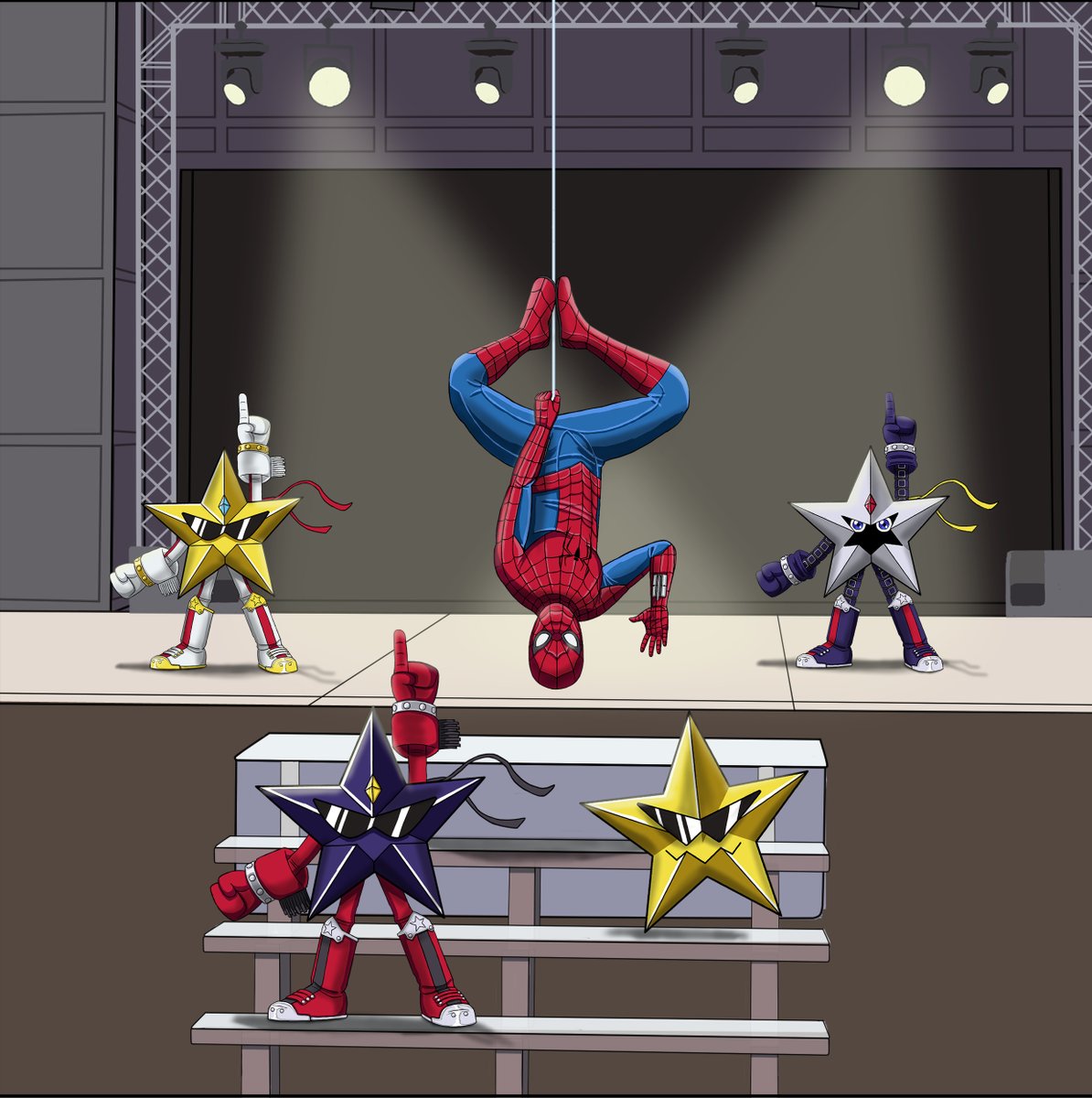 IanRNHWS's tweet photo. Digimon/Spider-Man Day August 1st, 2026 Fanart FINISH
#fanart #ファンアート #digimon #デジモン
#digimonbeatbreak #デジモンビートブレイク
#digimonday #DigimonDay2026 #OdaibaMemorialDay
#spiderman
#SpiderManUnNuevoDía #SpiderManBrandNewDay
#SpiderManDay2026 #spidermanday https://t.co/u98doNenux