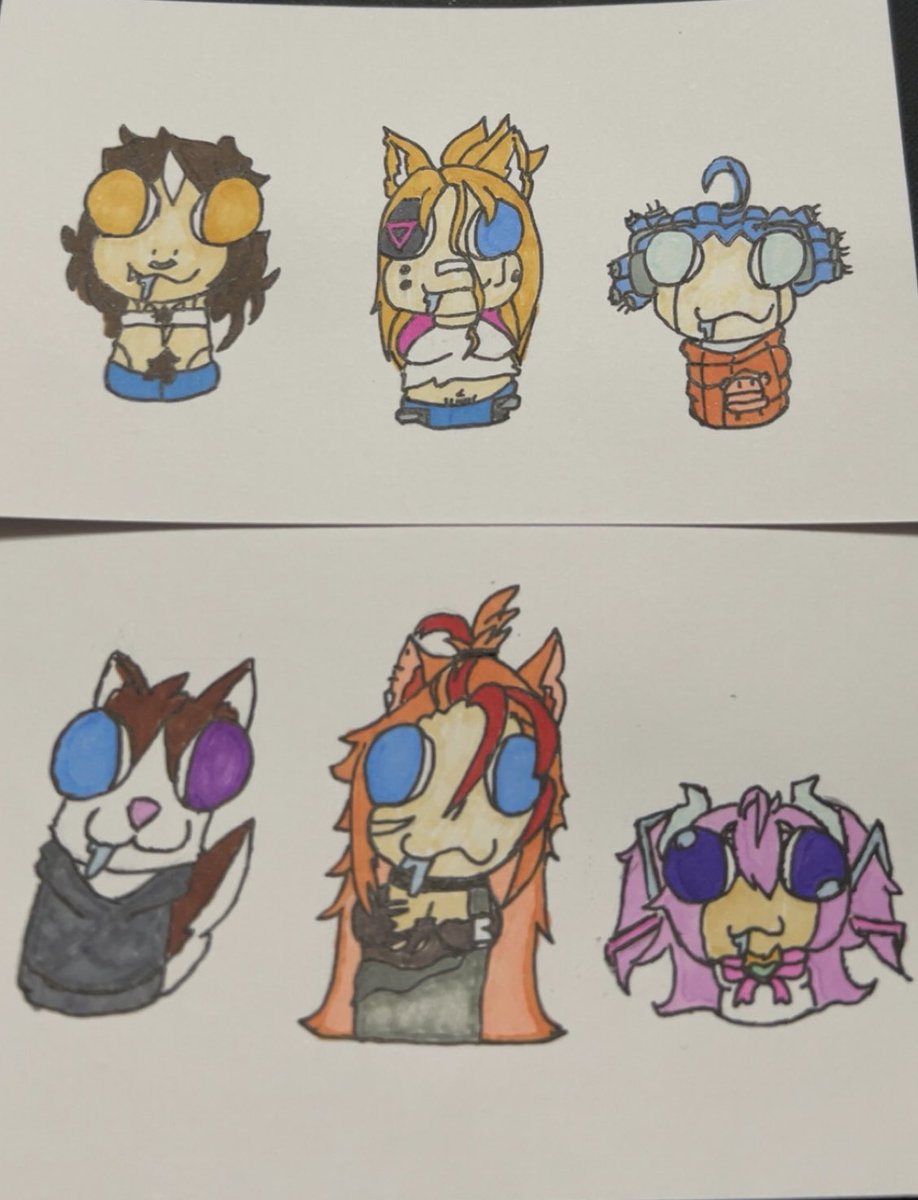 MegaMonkeyMike's tweet photo. Some more Zooted Vtubers
#SigandBirdart #Buffpup #chibmin #freddyfridge @GoldenToast_VT https://t.co/82HWwApK4z