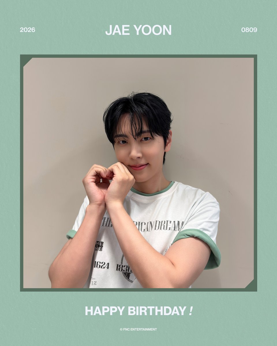 SF9_official_jp's tweet photo. [#ジェユン] 20260809 HAPPY BIRTHDAY
생일 축하해요♡

#SF9 #JAEYOON #HappyJAEYOONDay https://t.co/KU4U6UKsiu