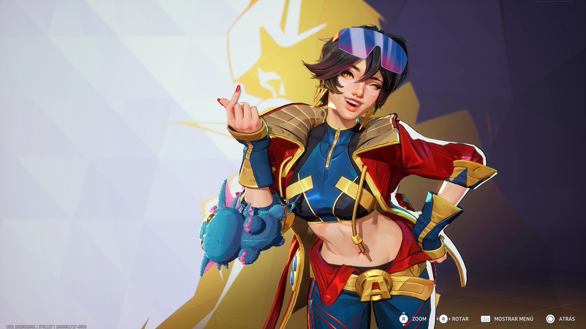 Gansitoashcroft's tweet photo. Jubilee nueva skin ranked #MarvelRivals #gaming https://t.co/IadeEwhdIH