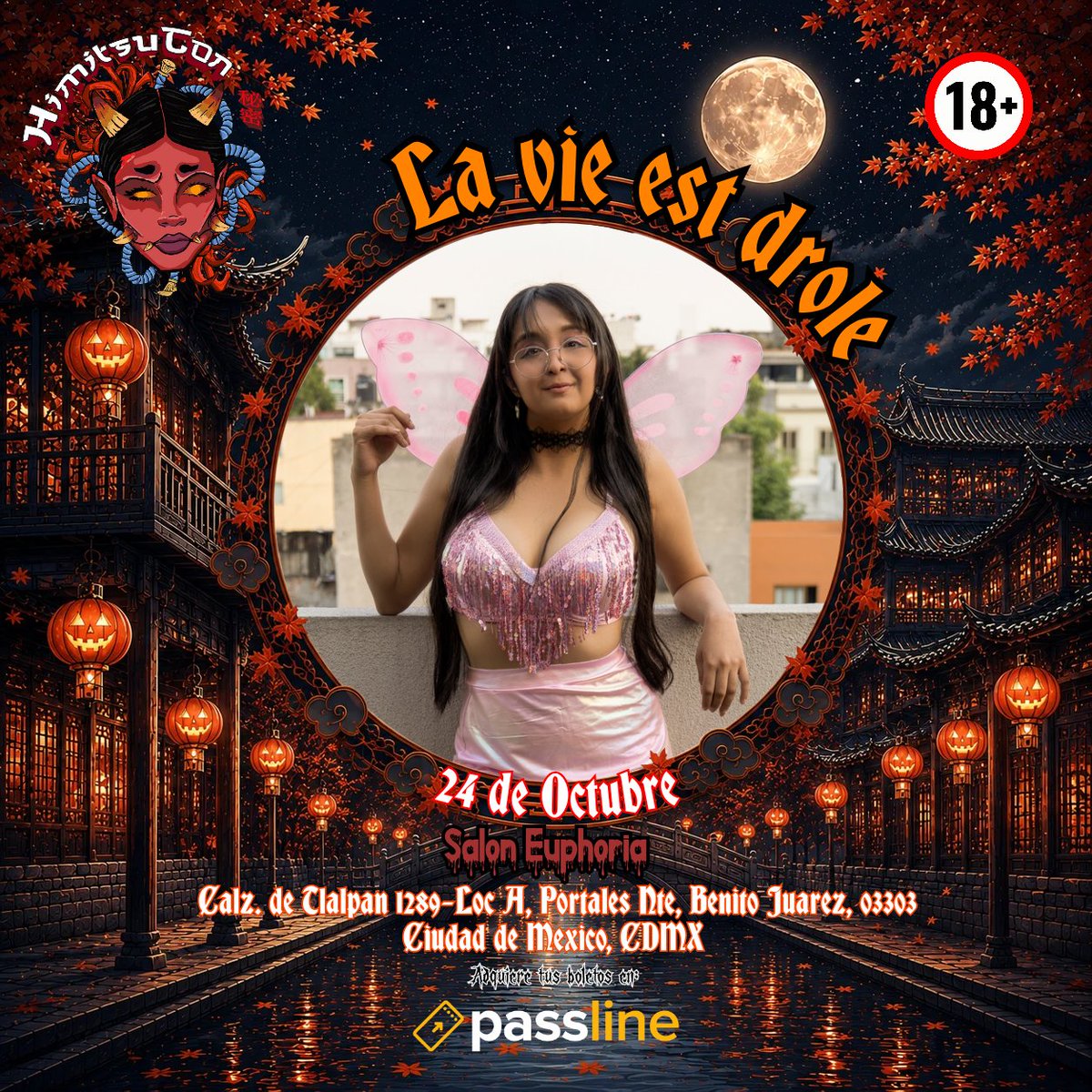 ConHimitsu6499's tweet photo. La hermosísima  💗La vie est Drole💗 los estará entrando este 24 de octubre 🎃🧡🧡 
Boletos ⬇️ ⬇️⬇️⬇️
https://t.co/PBP9g5gEt7 https://t.co/QV9oxBBe2d