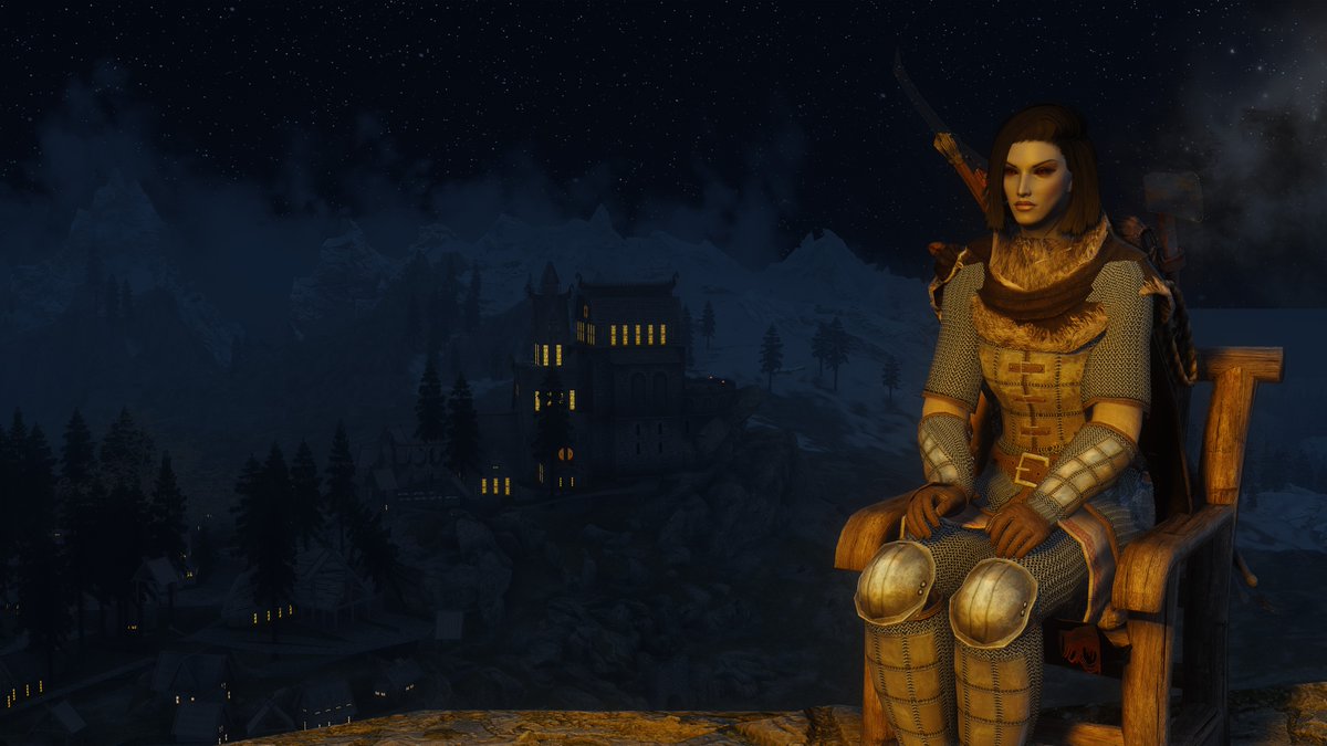 SynthPotato's tweet photo. I've recently been playing Skyrim with 4000+ mods in a 600GB package and it has been an amazing experience that is somehow more stable than vanilla Skyrim.

This is "LoreRim", A fascinating modpack that it aims to remake almost every single aspect of Skyrim under an entirely new gameplay philosophy, turning Skyrim into a modern action game. A lot of you have asked me about it since my 8K bread post and while I have only about 10 hours in this modpack so far, I can tell you that the amount of things LoreRim changes about Skyrim is nothing short of unbelieveable. 

The world of Skyrim is heavily changed, every city has far more detail. there are new buildings, new dungeons, new quests, new people and way more dialogue options with existing people. Even the roads themselves have been heavily redesigned to reflect each hold's asthetic, it is something you seriously need to play to understand. It still manages to feel like Skyrim but its a very different, way more dense Skyrim.

The first most obvious change you notice is the visuals. Obviously, at 600GB, you expect this mod pack to look insane and it does. I had to run this on the "Default" preset rather than the Ultra preset because it is one of the most demanding games you could possibly run, Skyrim was never built to look like this but LoreRim somehow makes it work. Every single texture looks amazing, every single person looks completely different, LoreRim keeps everything lore-friendly hence the name so don't expect super models in this modpack but there are amazing looking people. You probably have seen my 8K bread post earlier and the entire game has that quality, armor sets in particular look incredible. It really makes Skyrim look like a 2026 game while keeping the original intent of its aesthetic intact. 

Gameplay in LoreRim is something I've honestly barely scratched the surface of, so far. The modpack is built around a foundational mod called "Requiem", which makes Skyrim's world unlevelled, meaning the world no longer is scaled to you throughout the game and you absolutely will get destroyed if you try going into combat without assessing things and preparing in advance. You start off extremely weak and can barely kill skeevers, and then slowly work your way up from there. XP is given by completing quests and fighting enemies, not by using skills themselves like in Vanilla Skyrim. This is a huge change that also heavily effected how I play Skyrim at its core, I prioritized doing basic tasks like deliveries, sticking to roads, helping out locals in towns without venturing out until I levelled up enough and had enough coin to get decent gear and start tackling actual combat.

Speaking of combat, it is entirely different. There is a stances system, lock-on, parrying, dodging, and completely different animations. I have been doing a stealth archer build (yeah i know lmao) and its somehow been the most fun I've had doing stealth in Skyrim maybe ever, because there is just so much more depth to each encounter and how I balance archery with the new enemy AI that takes cover or rushes bow users. There is a heavy focus on builds and replays are heavily incentivized to experiment with different builds and ideas, you cannot be a jack of all trades anymore.

Now the biggest issue with this modpack is that you do need quite a beefy PC, I have been playing this at 4K 40-60FPS on a 9070XT with a Ryzen 3600 and 16GB of DDR4 ram which is far from the ideal specs at this resolution but it works well enough for me that I can stick with it and enjoy the game. the 600GB storage requirement is insane, however you can delete the 250GB download folder once its finished installing, bringing it down to 350GB to keep on an M.2 SSD as recommended by the author. Because this is a heavily curated mod list with a ton of work put into it by the author for stability and patching, I have only experienced 1 crash so far, which is genuinely more stable than a base vanilla Skyrim for me. 

I will have a lot more to say about this modpack as I continue playing it and I may even have some insights from the author himself soon in future posts so stay tuned! If you wanna download it, I highly recommend looking up a tutorial on YouTube. It is basically a one click download and install.