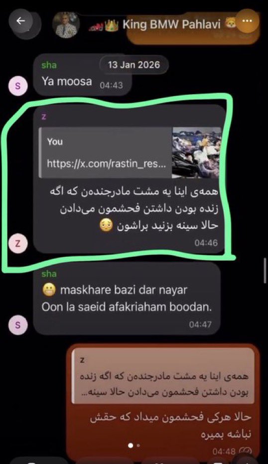 hardseltzerr's tweet photo. دیگه مطربای دوزاری که کونشون رو از اروپا به سپاه اجاره میدن که واقعاً بهشون نمیرسه گه خوری کنن مردم شریفن یا نه 
کس ننتون که همتون مجاهد و خایه‌مال و کمونیست بودید  و‌ همین مردم تف تو صورتتون نمینداختن،
ولی عین لاشخور از خون سالها تغذیه کردید به اسم مبارز مردم حمایتتون کردن و اخر بهشون گفتید کسکش و مادرجنده