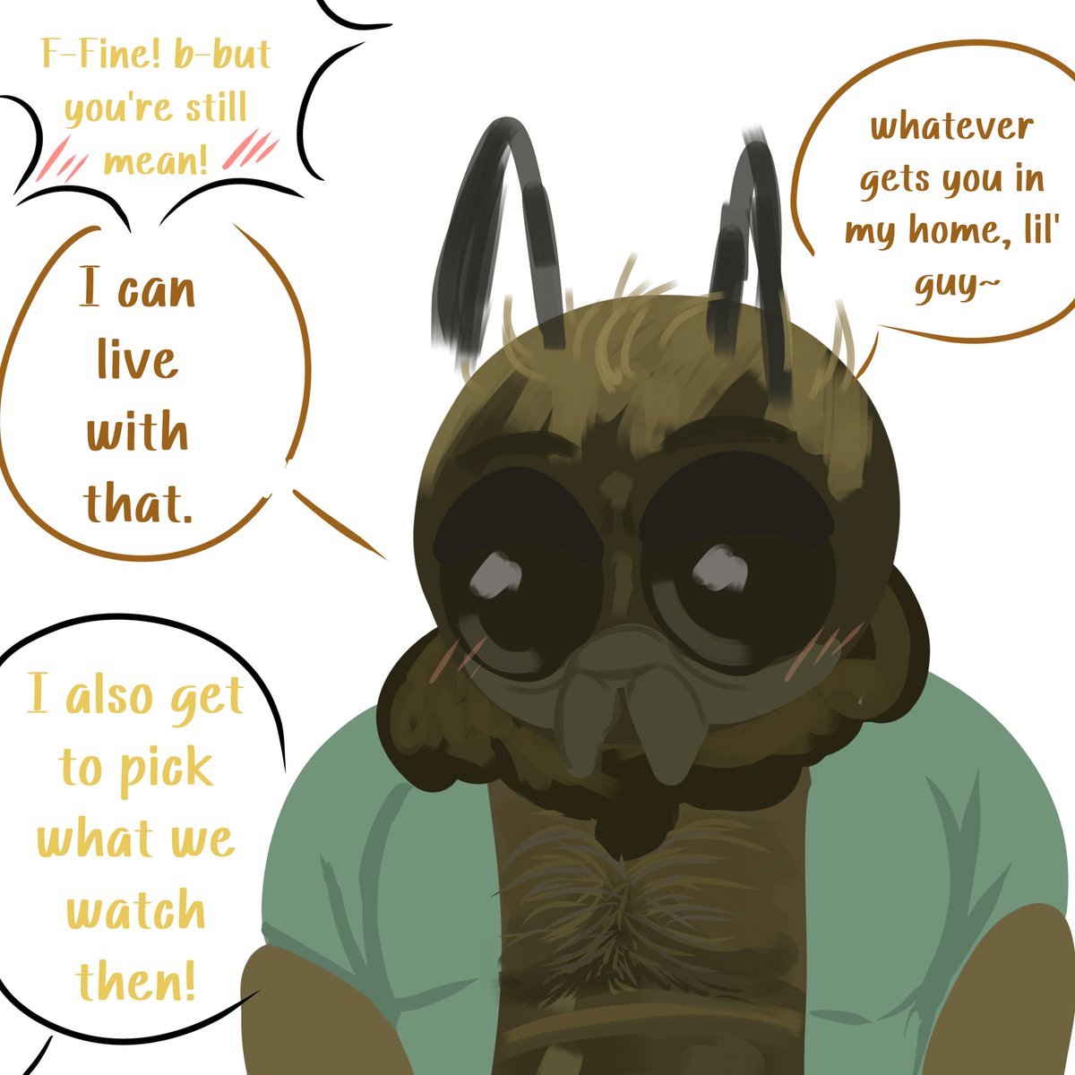 IconSmiler's tweet photo. Carpenter &amp; Bumble (sfw)  pt. 3/3 https://t.co/UeNXAQimvT