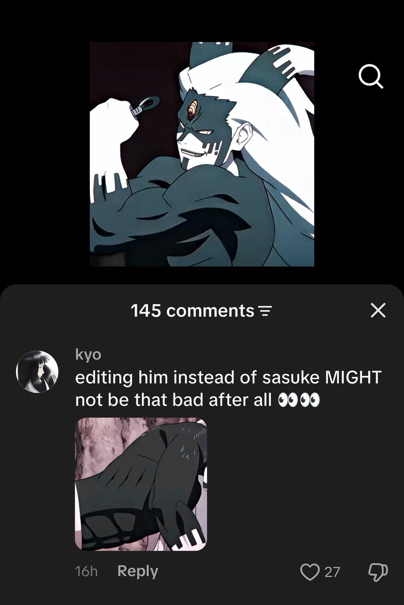seerkenja's tweet photo. Momoshiki stans exist? https://t.co/svd08EoEQR