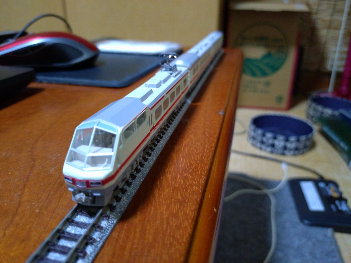 SATAMI88's tweet photo. 昨日は令和8年8月8日でした。
名鉄8800系、鉄道模型。 https://t.co/etThO9uwQU