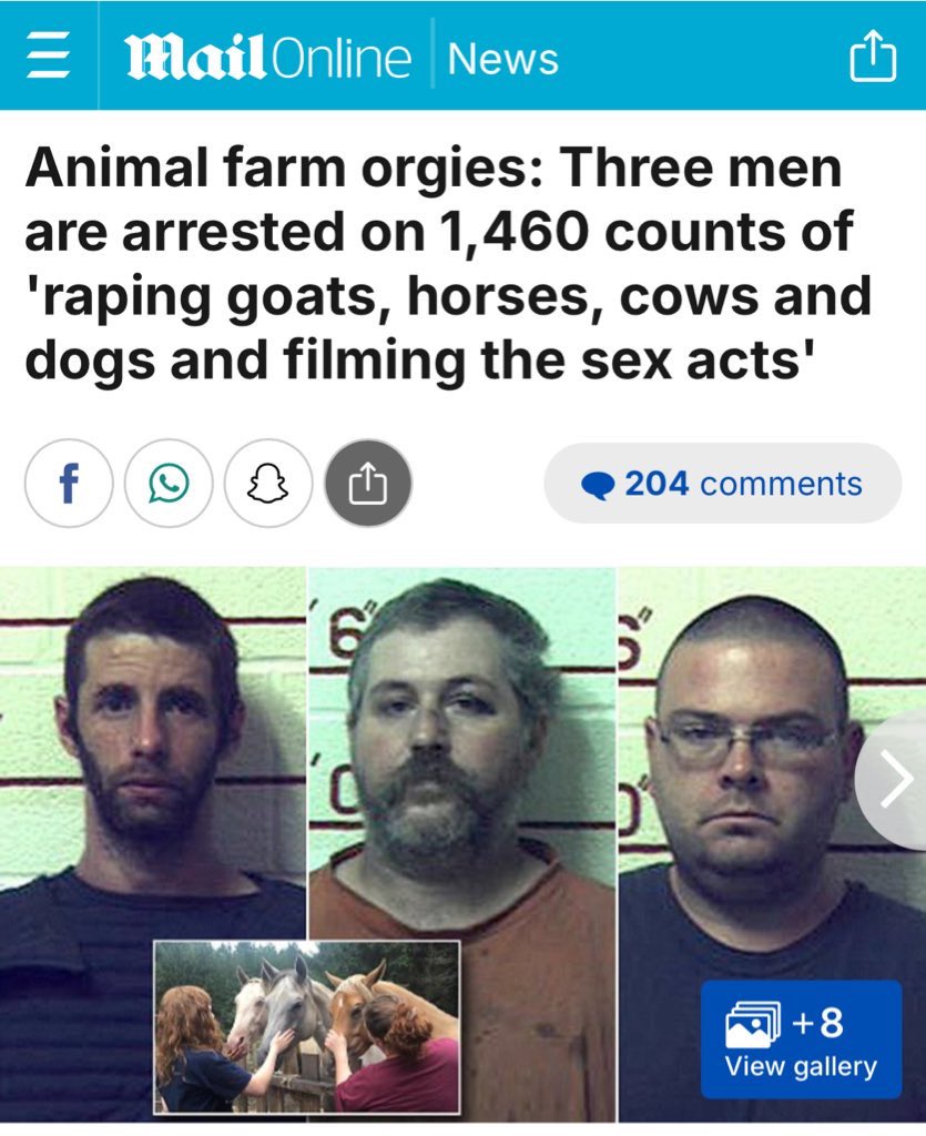 _smackem's tweet photo. @mad_pork @GreatBritishMC Not her fault white men prefer farm animals https://t.co/f6DlCoxEhn