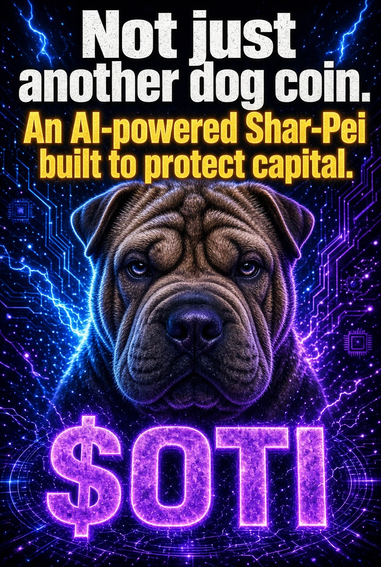 Oshi_Network's tweet photo. Not just another dog coin.

An AI-powered Shar-Pei built to protect capital.

$OTI

$OTI #Memecoin #Solana #AI #Crypto https://t.co/vhKybKmL9Z