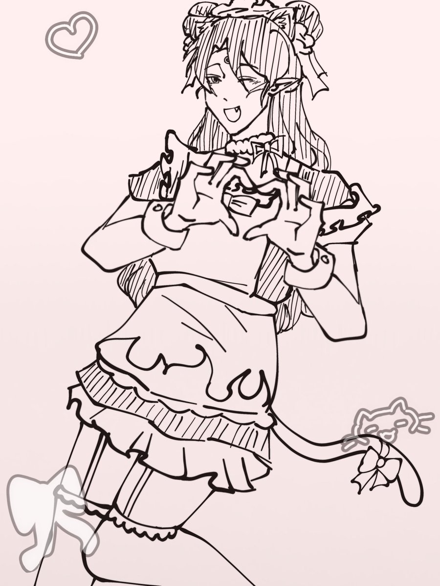 fifiiblip's tweet photo. I wasn’t even aware that it was international cat day, but I drew catzha already fshsjk😭 hope you like it!!

both designs fully belong to candypie on rednote!! (id: 63570526019)

#aobing #nezha #bingzha https://t.co/AB2SfDYABd