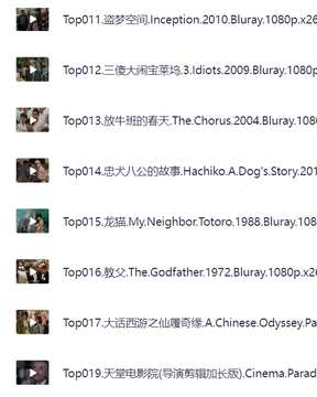 tiany221's tweet photo. 这资源牛逼啊 ！！      

豆瓣电影 TOP 250 全集  不用翻遍平台找片源，直接收藏可用      

网盘链接：https://t.co/xbLAPvIgZD https://t.co/QgtS1Ms3lV