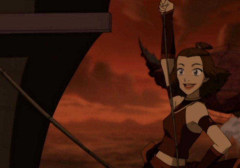 peakmann1e's tweet photo. The fact that Suki wasn’t in this shot drives me crazy

"Together, we ended a 100 year war" and somehow Suki wasn’t there? It almost feels like the creators hate giving her credit. Let’s not forget she literally saved Sokka and Toph from dying during the war https://t.co/HUrhG1kEsG