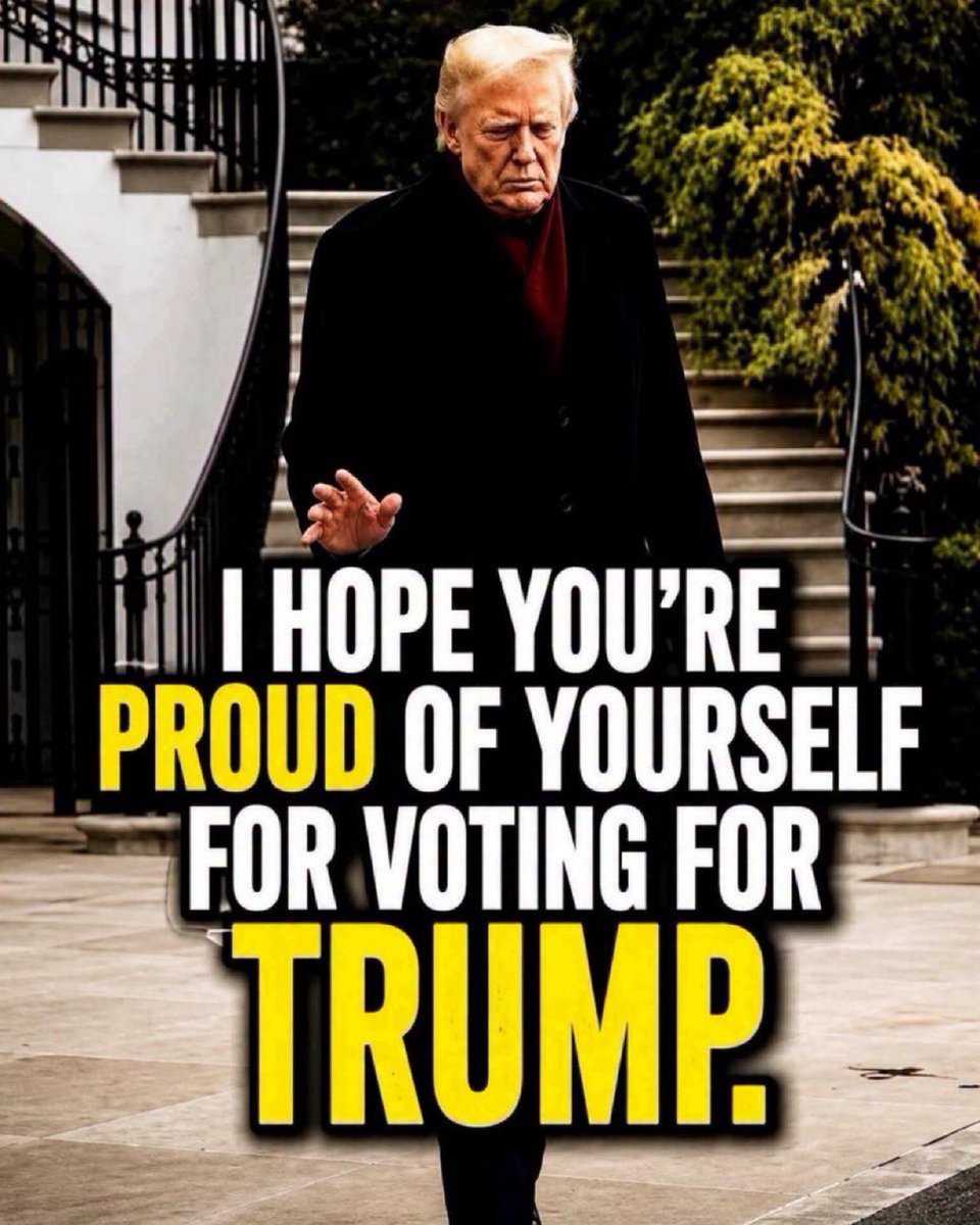 RealDr_Scott's tweet photo. Hater says "I HOPE YOU'RE PROUD OF YOURSELF FOR VOTING FOR TRUMP"

Are you proud you voted for Trump?

A. YES — Damn right, best decision ever! 🇺🇸💪

B. NO — Regret / voted blue anyway https://t.co/pNe7gSkDmj