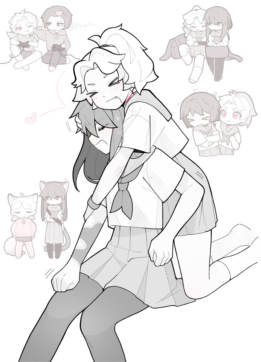 shousdraws's tweet photo. #tshd girls https://t.co/WcbwceQHME