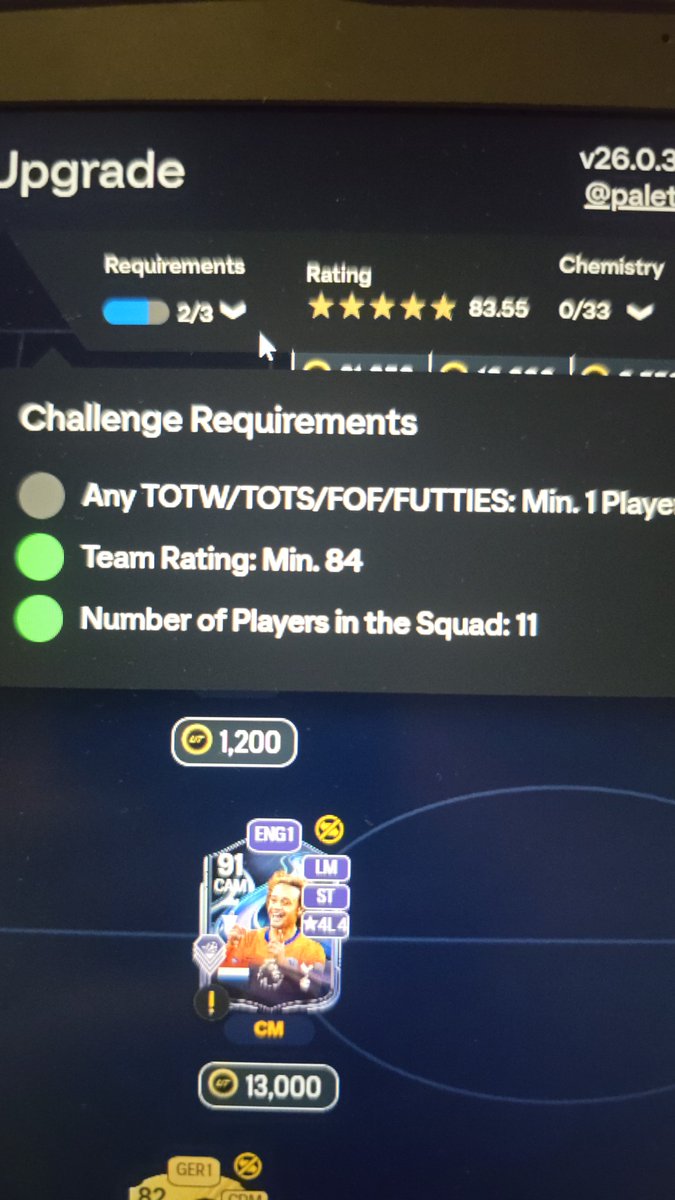 ShadowStar6309's tweet photo. Por que carajos ya no sirven estas cartas de FOF para los sbc https://t.co/0yH0vnb4DY