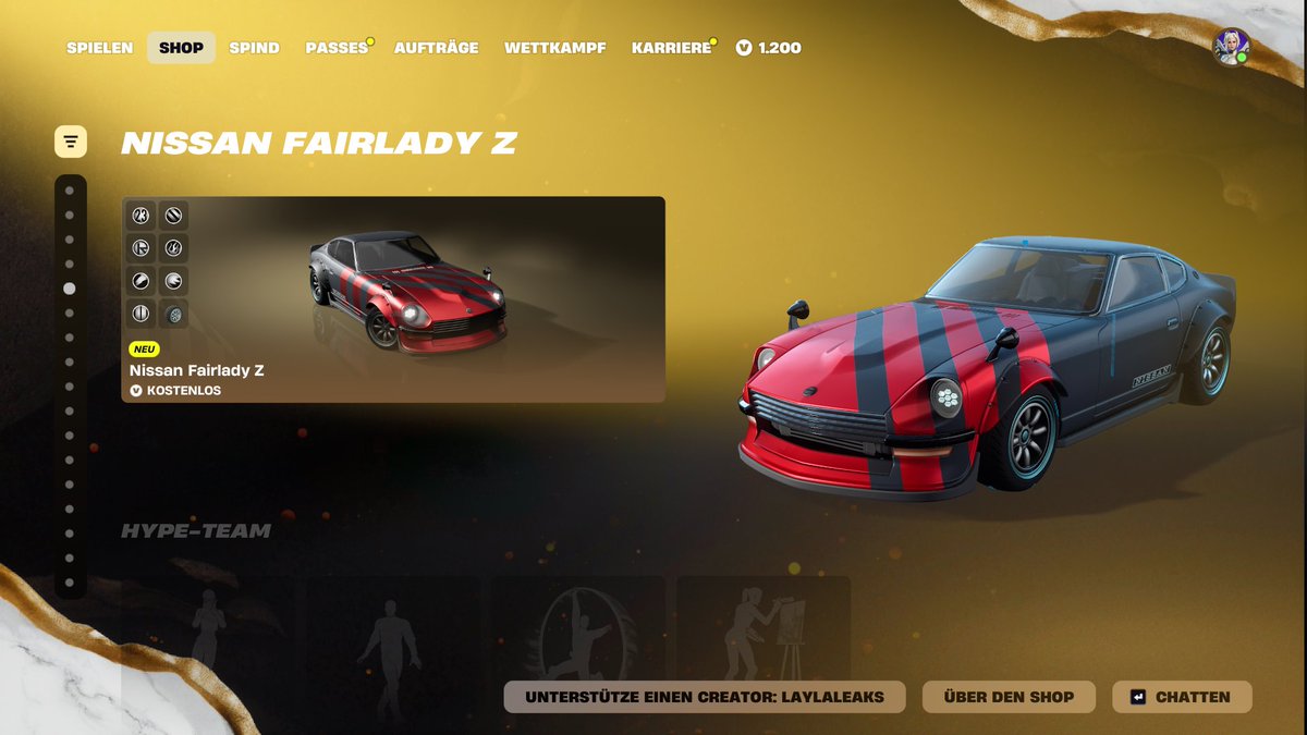 LaylaTheFox's tweet photo. Nissan Fairlady Z ist nun Verfügbar!

https://t.co/DFILHUlQ1x

Nutzt gerne meinen CC LaylaLeaks <3 #ad https://t.co/htS10QEWOO