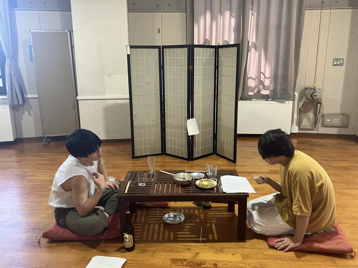 win_Five777's tweet photo. #セキガハラ6  
『思想飲み会』稽古でした🌈🌞🍺

グングン作り込んでいます！
大事にしたい・届けたい言葉を探しながらお稽古取り組み中です✨

●ご予約こちらから●
https://t.co/H4YkuZt2DQ https://t.co/EuQUCBipiy