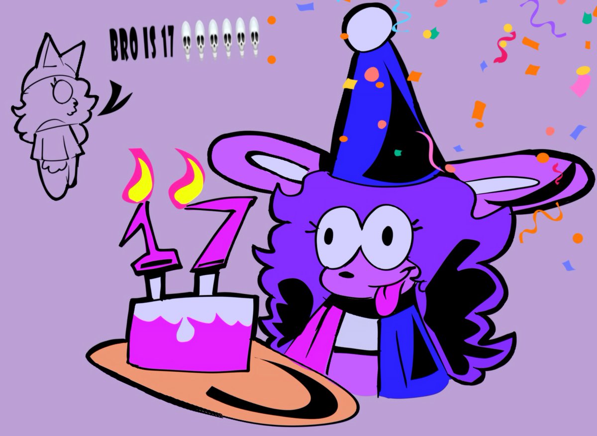 LeyDrawzNStuff's tweet photo. it’s my birthday !! :DDDD https://t.co/CWvEepz2e8