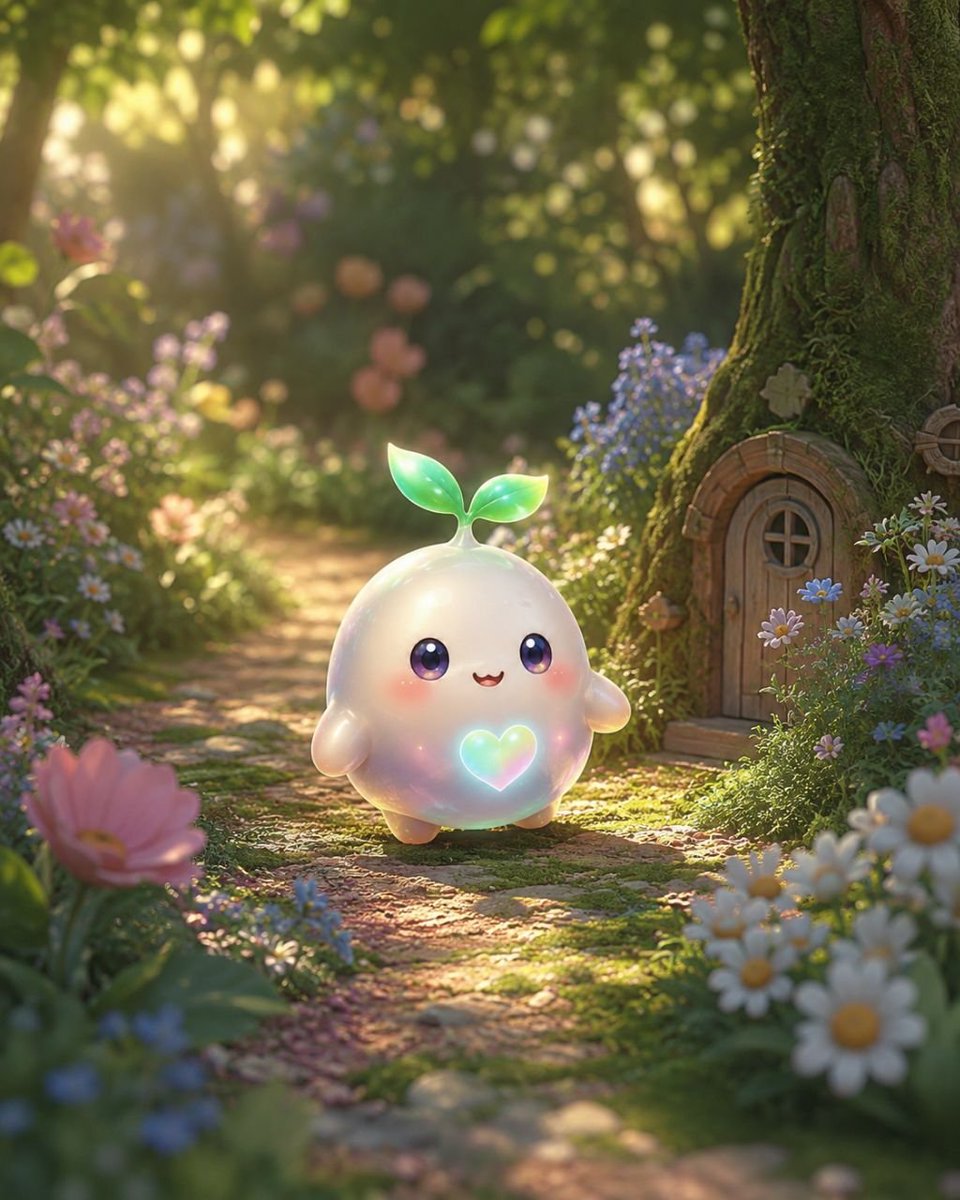 Bublingjoy's tweet photo. Bubling discovered a hidden path in the garden today 🌸🌿
Following the path, it found many beautiful little surprises.
Small discoveries in life often bring the biggest happiness.
What special thing did you discover today? https://t.co/0kngsY6eJb