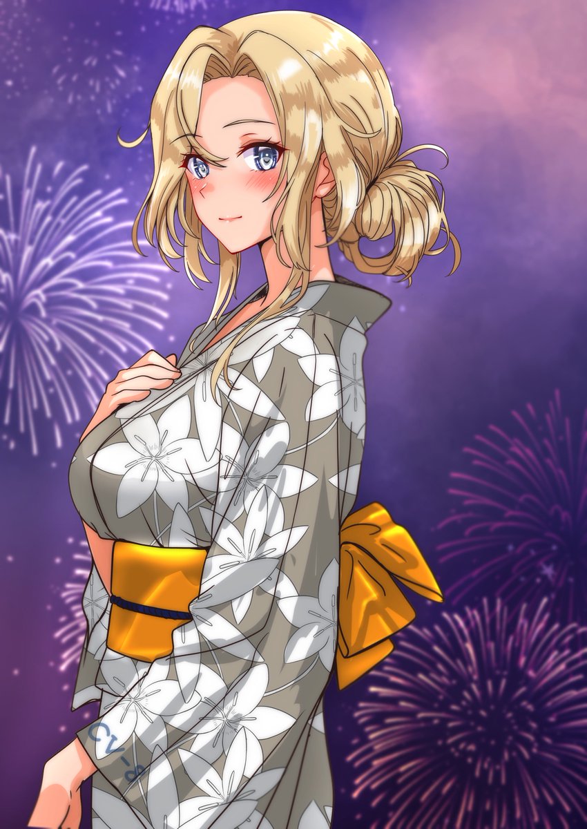 sakamalh's tweet photo. ホーネットお姉ちゃんといっしょの夏祭り https://t.co/movg1mka4p