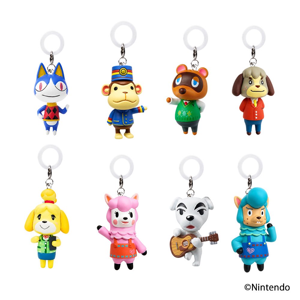 japancapsuletoy's tweet photo. 【どうぶつの森マスコットフィギュア】 
8月8日(土)登場のゲーセンプライズ。 https://t.co/F3hD4rL07w