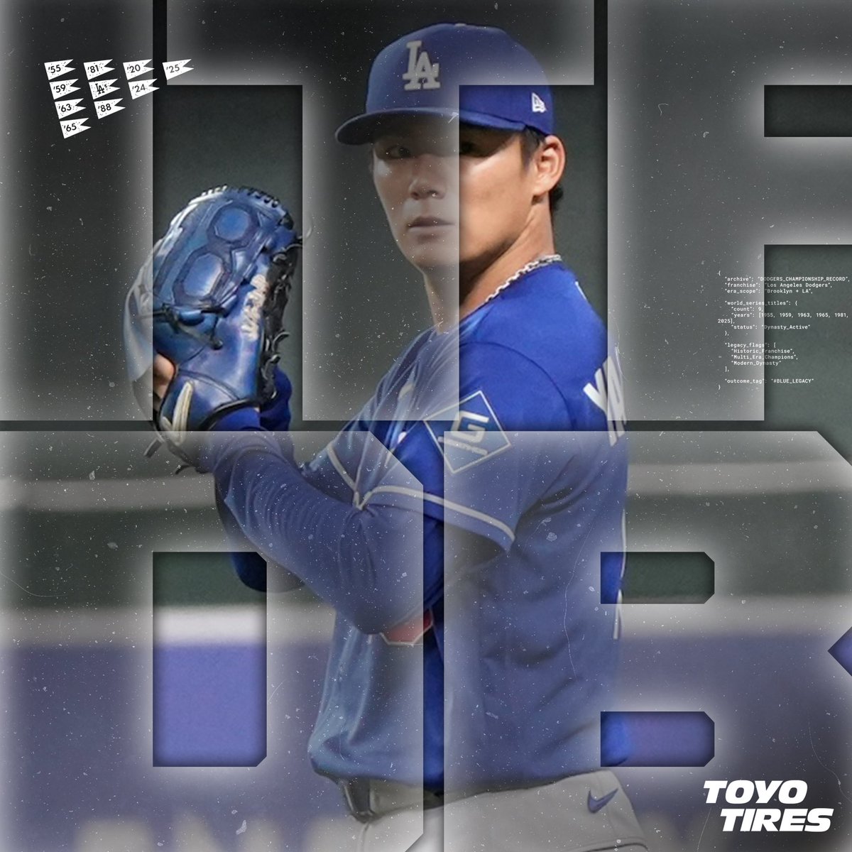 Dodgers's tweet photo. #ITFDB presented by Toyo Tires. https://t.co/9oKXdrqztz