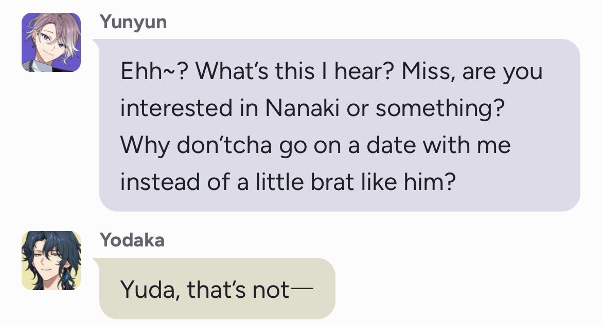 mykaramelo's tweet photo. yunyun bro chill ur shit that’s a high schooler LMFAOOOO https://t.co/aZMqVEM0Fm