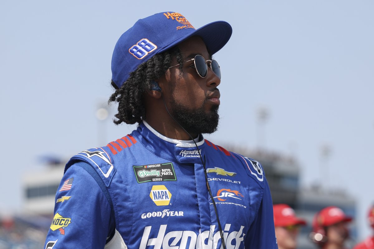 XfinityRacing's tweet photo. One more rung to climb.

@rajahcaruth_ picks up a career-best @NASCAROReillyAP finish in 2nd at @iowaspeedway. https://t.co/OE5WqMpfTj