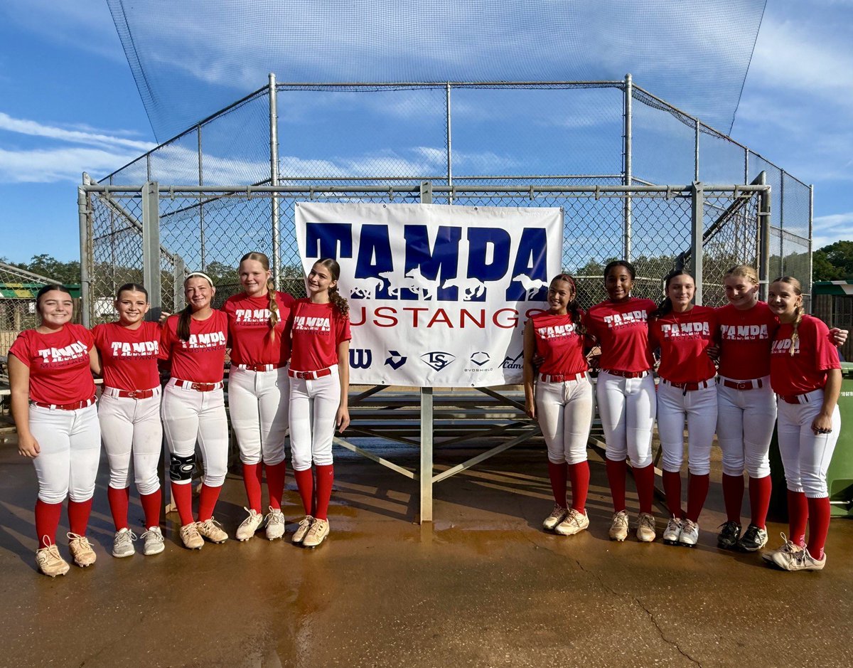 MustangsBono's tweet photo. Great experience today for the team at the @TampaMustangs Organizational Workout today.  Lots of good field reps, metrics measuring and fun interacting with other Mustangs teams. #stanggang #tampamustangs 💙❤️🥎 https://t.co/T03aUYBLkj