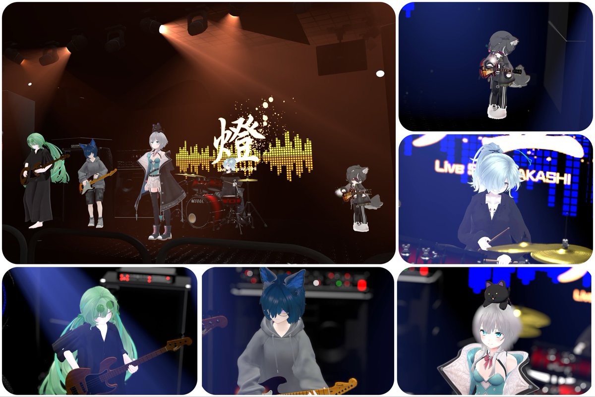 hi_mo16's tweet photo. #VR_AKASHI  #Uculling 8/8「VANILLA SKY」初見でした。他の２組と比べてライブ出演は少なめのようなので今日聴けたの良かった！これくらいが普通の出演ペース？ https://t.co/zXBQokFuro