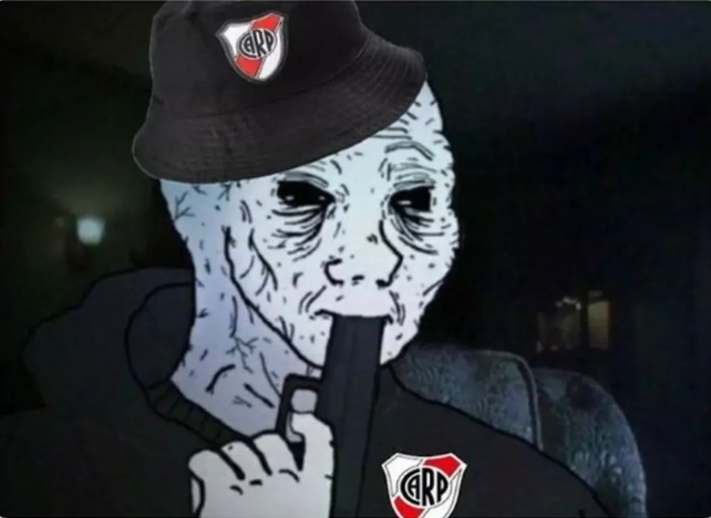 GerCarp35's tweet photo. La vida actual del hincha de River: https://t.co/LQFAm41cAf