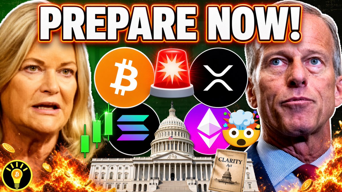 thinkingcrypto's tweet photo. SHOCKING NEWS! CLARITY ACT SENATE VOTE SCHEDULED FOR SEPTEMBER 15TH! WILL IT PASS?
WATCH ▶️ https://t.co/APMEjX9P9V
#crypto #cryptonews #clarityact #bitcoin #senate #thinkingcrypto https://t.co/XjFANoRNYb