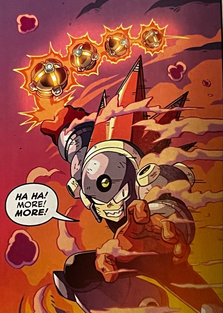 DUALOVERRIDE's tweet photo. my favourite creative decision the comic did….it’s so fun https://t.co/DkIfRklKEy